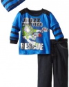 Disney Baby-boys Infant 3 Piece Buzz Lightyear To The Rescue Pant Set