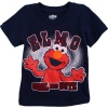 Sesame Street Elmo Cool & Cute Navy T-Shirt 2T-4T