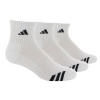 adidas Men's Cushioned 3ST 3-Pack QTR Sock