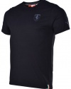 Puma Men's FERRARI Official Licensed Logo Short Sleeve Shirt-Black