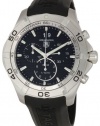 TAG Heuer Men's CAF101EFT8011 Aquaracer Grande Black Dial Watch
