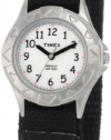 Timex Kids' T79051 My First Outdoor Black Fast Wrap Velcro Strap Watch
