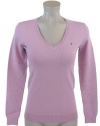 Tommy Hilfiger Women Logo V-Neck Pullover Sweater
