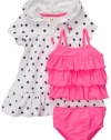 Carters Flamingo Collection Swimsuit Set PINK 6 Mo