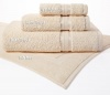 Cotton Craft - Ultra Soft Hand Towel 16x28, Ivory - Pure Luxury 650 gram Cotton with Rayon band - Each item sold separately, this is not a set