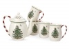 Spode Christmas Tree Peppermint Tea Set