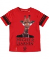 LRG Higher Learnin' T-Shirt (Sizes 8 - 20) - red, 18 - 20