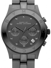 Marc by Marc Women's MBM3103 Black Stainless-Steel Quartz Watch with Black Dial