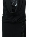 Xscape by Joanna Chen Women's Jersey Sequin Dress Black