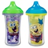Munchkin 2 Piece SpongeBob SquarePants Insulated Sippy Cup, Colors May Vary, 9 Ounce