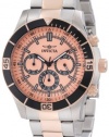 Invicta Men's 12842 Specialty Chronograph Rose Dial Watch