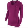 Nike Lady Pro Core V-Neck Long Sleeve Running Top