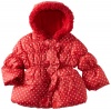 Pink Platinum Baby-Girls Infant Promo Puffer Dots Jacket