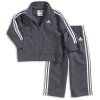 Adidas Boys 2-7 Toddler Core Tricot Set, Gray, 3T