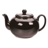 RSVP Stoneware Teapot, Brown