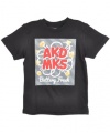 Akademiks Buttery Fresh T-Shirt (Sizes 2T - 4T) - black, 4t