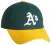 MLB Oakland Athletics Pinch Hitter Wool Replica Adjustable Cap, Green/Yellow