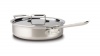 All-Clad Brushed Stainless D5 4-Quart Saute Pan with Lid