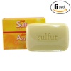 6pk - Sulfur Soap - Acne - Grisi