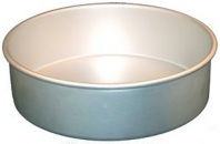 Fat Daddio's Anodized Aluminum Round Cake Pan, 10 Inch x 4 Inch
