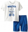 Nautica Baby-Boys Infant Marine Supplies Short Set
