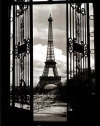 Eiffel Tower (Through Gates, 1909) Art Poster Print - 24 X 36 Poster Print by Alexandre-Gustave Eiffel, 24x36 Travel Poster Print by Alexandre-Gustave Eiffel, 24x36
