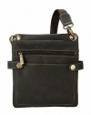 Visconti 18511- 18512 Distressed Slim Leather Crossbody Messenger Bag/ Handbag
