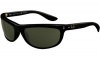 Ray Ban RB4089 Balorama Sunglasses-601/58 Glossy Black (Green Polar Lens)-62mm