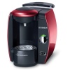 Bosch TAS4513UC Tassimo Single-Serve Coffee Brewer, Glamour Red