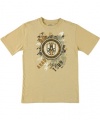 Akademiks Durable Goods T-Shirt (Sizes 8 - 20) - khaki, 10 - 12