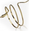 Metal Snake Armband Gold One-Size