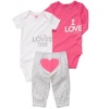 Carter's (Carter) 3-Piece Pull-On Pant Set Rompers pants Sets