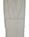 Lauren Ralph Lauren Women's Grey/Cream Herringbone Wool Blend Lined Pants 14 W