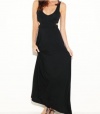 G by GUESS Women's Caty Cutout Maxi Dress, JET BLACK (MEDIUM)