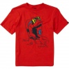 Quiksilver - Boys Sea Life Kt0 We7 T-Shirt, Size: 5/Small, Color: Vintage Red