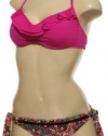 KENNETH COLE REACTION Ruffle Halter Bandeau w/ Bottom[RS2SL84/RS2SQ98 ©]