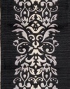 Area Rug 2x8 Runner Contemporary Black Color - Momeni New Wave Rug from RugPal