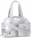 Kipling Luggage Defea Metallic Medium Handbag, Silvery, One Size