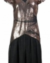 Sequin Tulle Party Dress (6, Black)