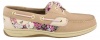 Women's Sperry, Bluefish 2 eye Boat Casual LINEN / PINK FLORAL 9 M