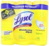 Lysol Disinfecting Wipes, Lemon and Lime Blossom Triple Pack, 3 - 35 Wet Wipe Cannisters