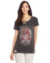 Chaser Women's Easy Rider On Cotton Deconstructed Short Sleeve Tee