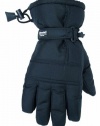 Custom Leathercraft 2077L Black Ski Glove, Large