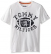 Tommy Hilfiger Boys 8-20 Short Sleeve Buster Tee, White, Small