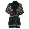 Tommy Hilfiger Women's Fairisle Buckle Front Cardigan Sweater