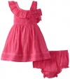 Sweet Heart Rose Baby-Girls Infant Lurex Sundress, Pink, 24
