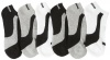 Puma Surge Ahead 6-Pack Low-Cut Socks (Sizes 5 - 11) - white/black, 7 - 8.5