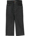 Akademiks Nautilus Connection Straight Fit Jeans (Sizes 8 - 18) - black, 8