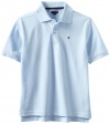 Tommy Hilfiger Boys 8-20 Ivy Polo Shirt, Capri Blue, Medium