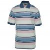 Izod Coast Striped Oxford Polo Shirt
